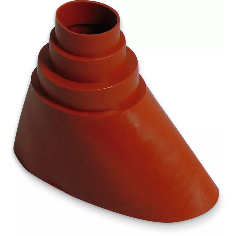 TechniSat Alu-Dachziegel-Set, ziegelrot mit Gummitülle (0000/1719)