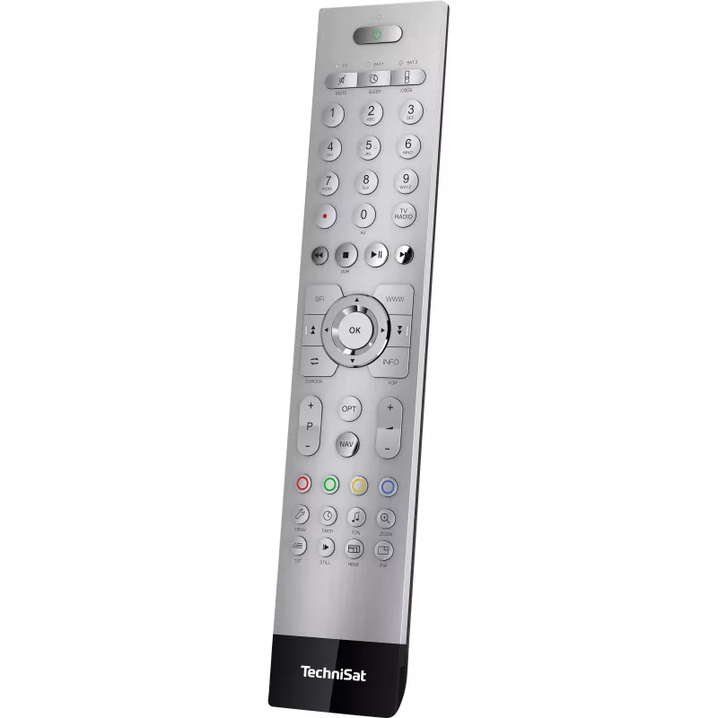TechniSat TechniControl II ALU Silber Universal-Fernbedienung (FB Code TV) 0002/3859