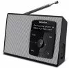 TechniSat DIGITRADIO 2 DAB+ UKW Bluetooth Radiowecker Schwarz/Weiß 0002/3910