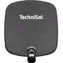 TechniSat SAT-Spiegel mit LNB, 45 cm Spiegel, Aluminium, Single LNB (1345/8195)