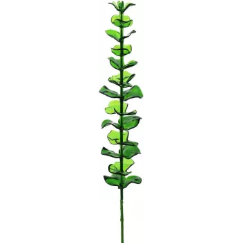 EUROPALMS Crystal Eukalyptus Kunstpflanze, Grün, 81cm, 12 Stiele 82600200