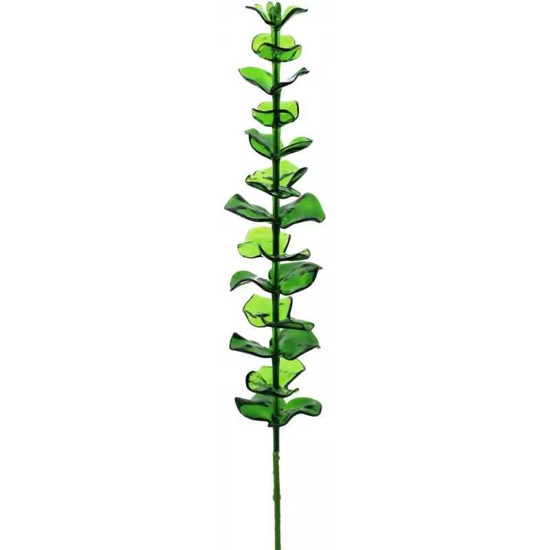 EUROPALMS Crystal Eukalyptus Kunstpflanze, Grün, 81cm, 12 Stiele 82600200