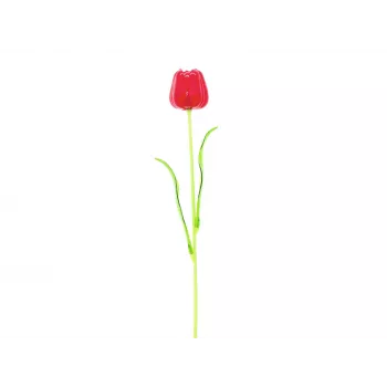 EUROPALMS Kristalltulpe Künstliche Tulpe, Rot, 61cm, 12er-Pack 82600205
