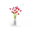 EUROPALMS Kristalltulpe Künstliche Tulpe, Rot, 61cm, 12er-Pack 82600205