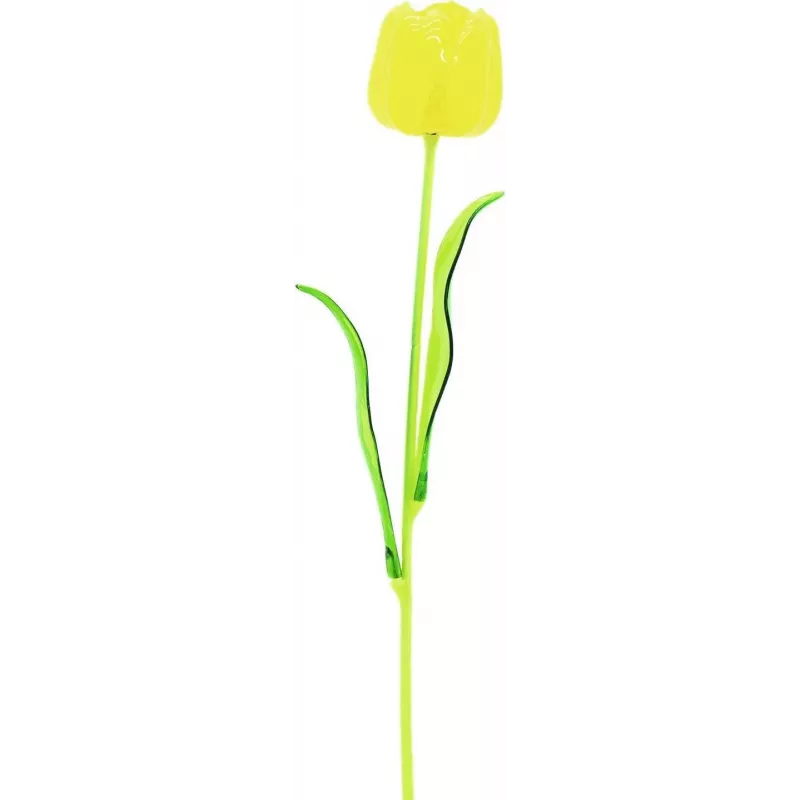 EUROPALMS Crystal Tulip Künstliche Blume, Gelb, 61 cm, 12er-Pack 82600207