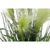 EUROPALMS Federngras Kunstpflanze, Weiß, 60cm 82505864