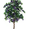 EUROPALMS Bougainvillea Kunstpflanze, Lavendel, 150 cm 82507035