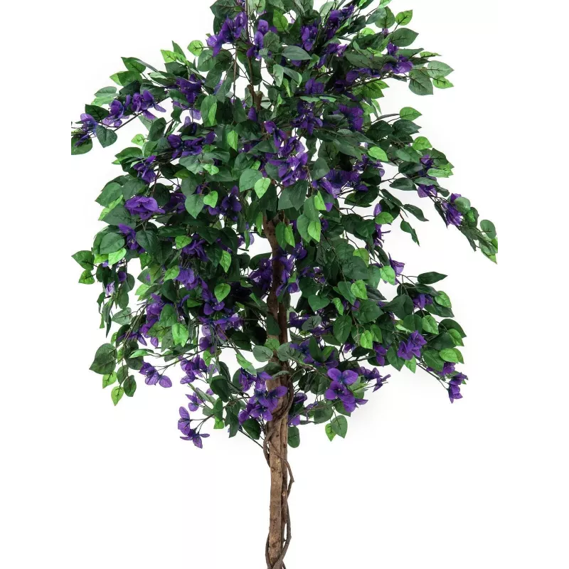 EUROPALMS Bougainvillea Kunstpflanze, Lavendel, 150 cm 82507035