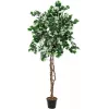 EUROPALMS Bougainvillea Kunstpflanze, Weiß, 180 cm 82507086