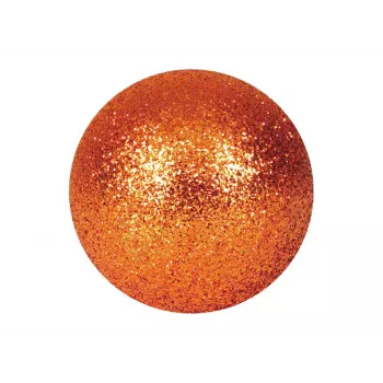 EUROPALMS Dekorationskugel 3,5cm, Kupfer, Glitter, 48 Stück (8350129K)