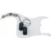 DIMAVERY Pickguard für PB E-Bass-Modelle, 3-lagig Schwarz 26300210