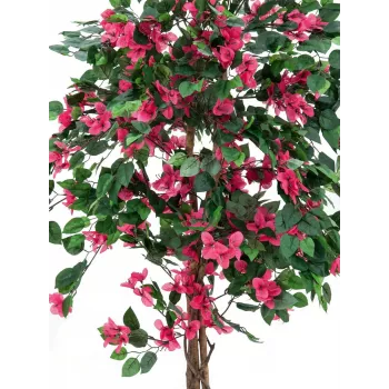 EUROPALMS Bougainvillea Kunstpflanze, Rosa, 180 cm 82507056