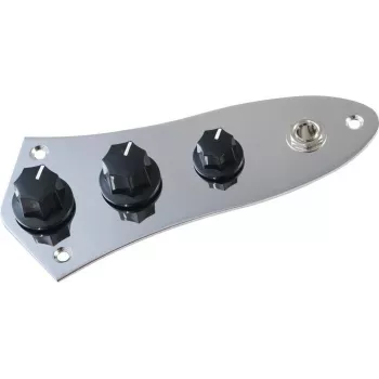 DIMAVERY Kontrollplatte für JB-Style E-Bass-Modelle (26300222)