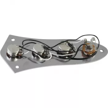 DIMAVERY Kontrollplatte für JB-Style E-Bass-Modelle (26300222)