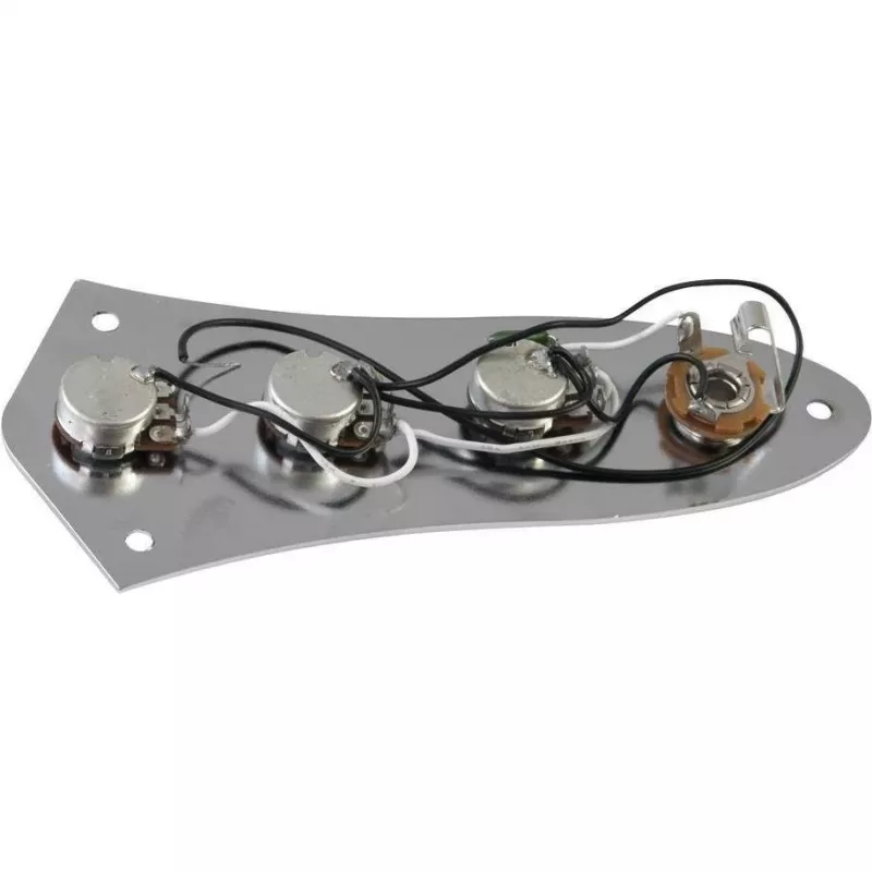 DIMAVERY Kontrollplatte für JB-Style E-Bass-Modelle (26300222)