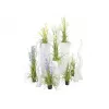 EUROPALMS Design Vase WAVE-100, Weiß (83011906)