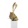 EUROPALMS Getrockneter Palmblattkopf, Gold, 60 cm 83502362