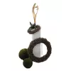 EUROPALMS Getrockneter Palmblattkopf, Gold, 60 cm 83502362