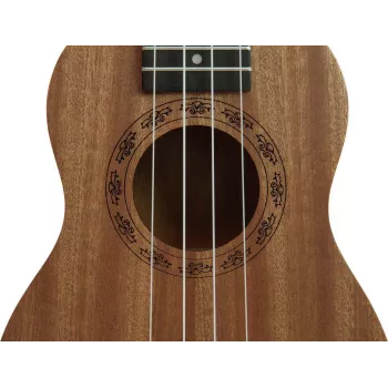 DIMAVERY UK-400 Sopran-Ukulele Basswood Natural 26255830