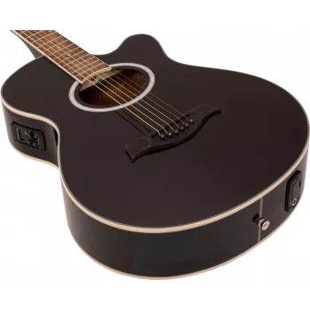 DIMAVERY AW-400 Westerngitarre, Schwarz 26235089