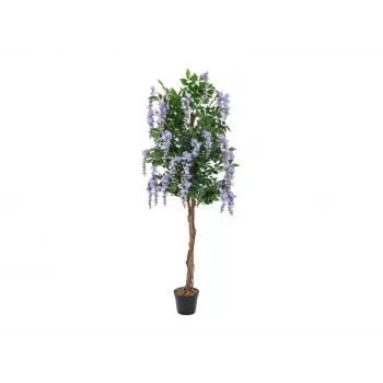 EUROPALMS Künstlicher Goldregenbaum (Laburnum), Violett, 150cm 82507135