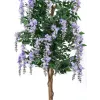 EUROPALMS Künstlicher Goldregenbaum (Laburnum), Violett, 150cm 82507135