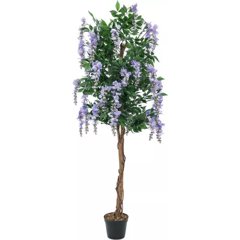 EUROPALMS Künstlicher Goldregenbaum (Laburnum), Violett, 150cm 82507135