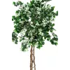 EUROPALMS Bougainvillea Kunstpflanze, Weiß, 150cm 82507085