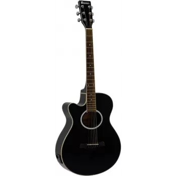 DIMAVERY AW-400 Linkshänder Dreadnought Akustikgitarre, Schwarz 26235090