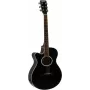 DIMAVERY AW-400 Linkshänder Dreadnought Akustikgitarre, Schwarz 26235090
