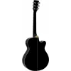 DIMAVERY AW-400 Linkshänder Dreadnought Akustikgitarre, Schwarz 26235090