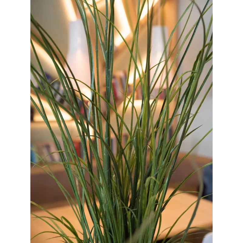 EUROPALMS Künstliches Schilfgras, 145cm, Grün/Braun, Vorgetopft 82600229