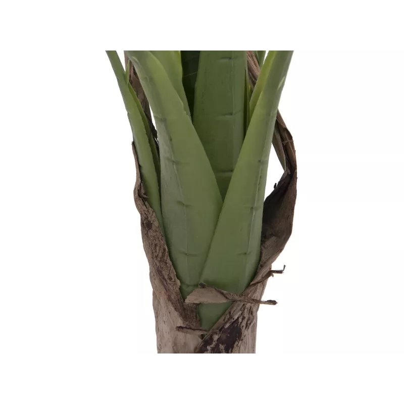 EUROPALMS Künstliche Bananenpflanze, 100cm, Grüne Blätter, Schwarzer Topf 82509503