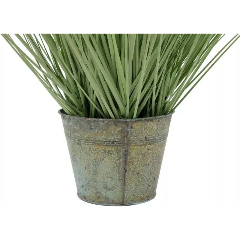 EUROPALMS Künstliches Ziergras, 65 cm, Grün, Schwarzer Topf 82600145