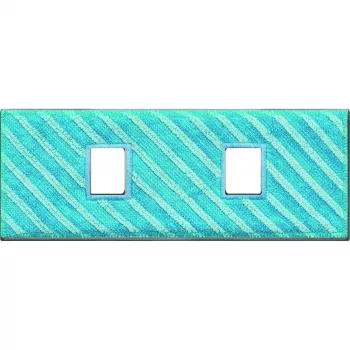 TechniSat Bodenreinigungstuch für TechniMax AS7 Saugroboter (2er-Pack, Grau) 0060/7041