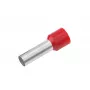Cimco 187009 Aderendhülse 1 mm² teilisoliert rot 100 Stück
