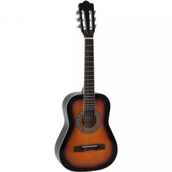 Dimavery AC-303 Konzertgitarre 1/2 Sunburst 535 mm Mensur 6-saitig