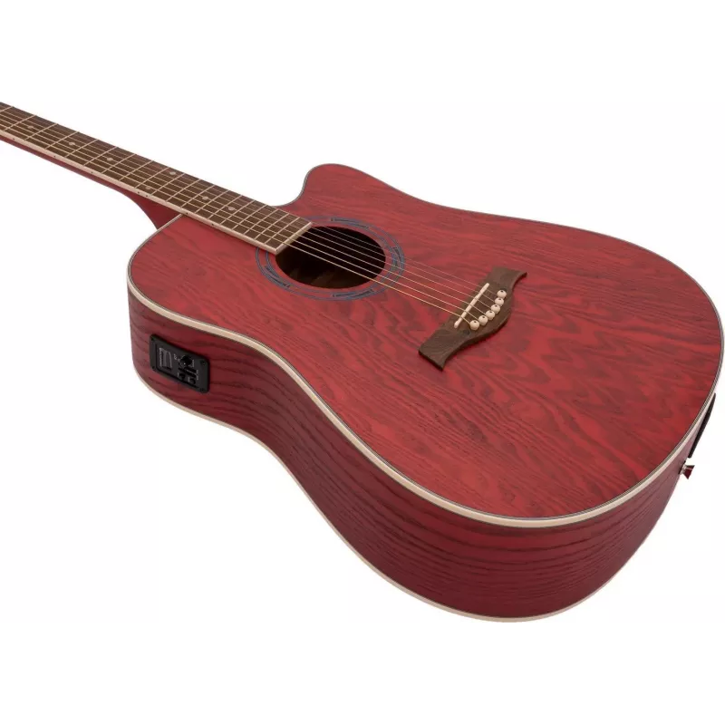 DIMAVERY JK-510 Westerngitarre, Cutaway, gemasert 26231389
