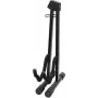 DIMAVERY Faltbarer Gitarrenständer Schwarz (26348047)