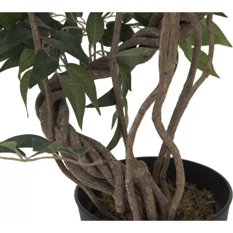EUROPALMS Ficus Multi Spiral Trunk Kunstpflanze, 130cm 82806314