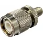 Wittenberg Antennen 102185 TNC-Stecker auf SMA-Buchse gerade Metall-Adapter