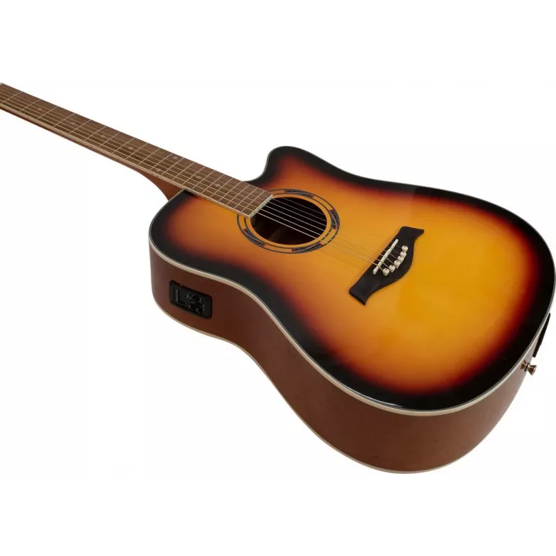 DIMAVERY DR-520 Dreadnought Akustikgitarre, Sunburst 26231274