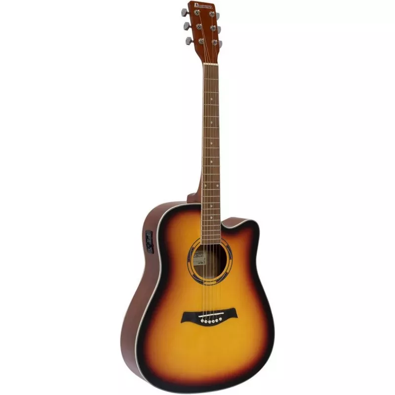 DIMAVERY DR-520 Dreadnought Akustikgitarre, Sunburst 26231274