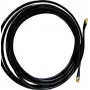 Wittenberg Antennen 10 m Antennenkabel SMA Stecker zu SMA Stecker 50 Ohm verlustarmes Koaxialkabel Schwarz 103484