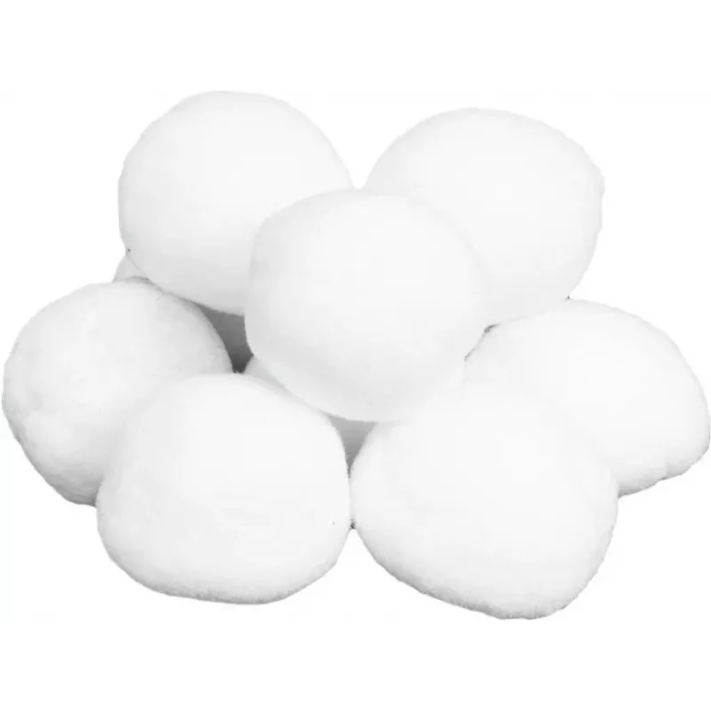 EUROPALMS Künstliche Schneebälle, 7,5 cm, 10er-Pack (83501650)