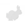 EUROPALMS Silhouette Hase, Weiß, 56cm (83505010)