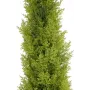 EUROPALMS Leyland-Zypresse Kunstpflanze, 120 cm, grünes Blattwerk, schwarzer Topf 82606964