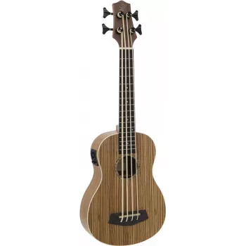 DIMAVERY UK-700 Bass-Ukulele, Zebrawood 26255850
