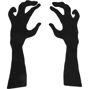 EUROPALMS Silhouette Arms, 40cm, Schwarz, Polyethylen, Paar (83505005)
