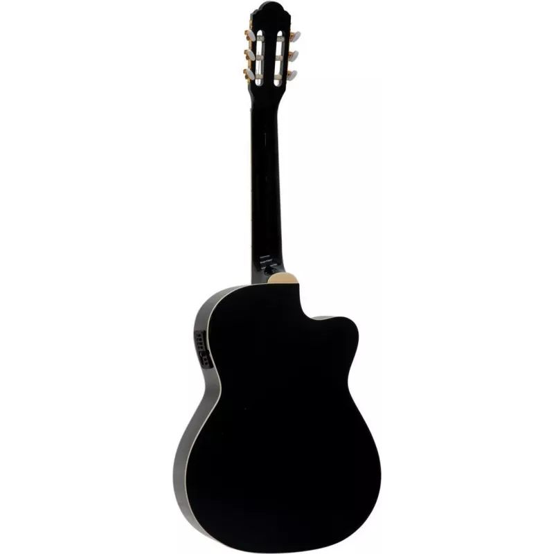 DIMAVERY CN-600L Konzertgitarre, Schwarz 26235009